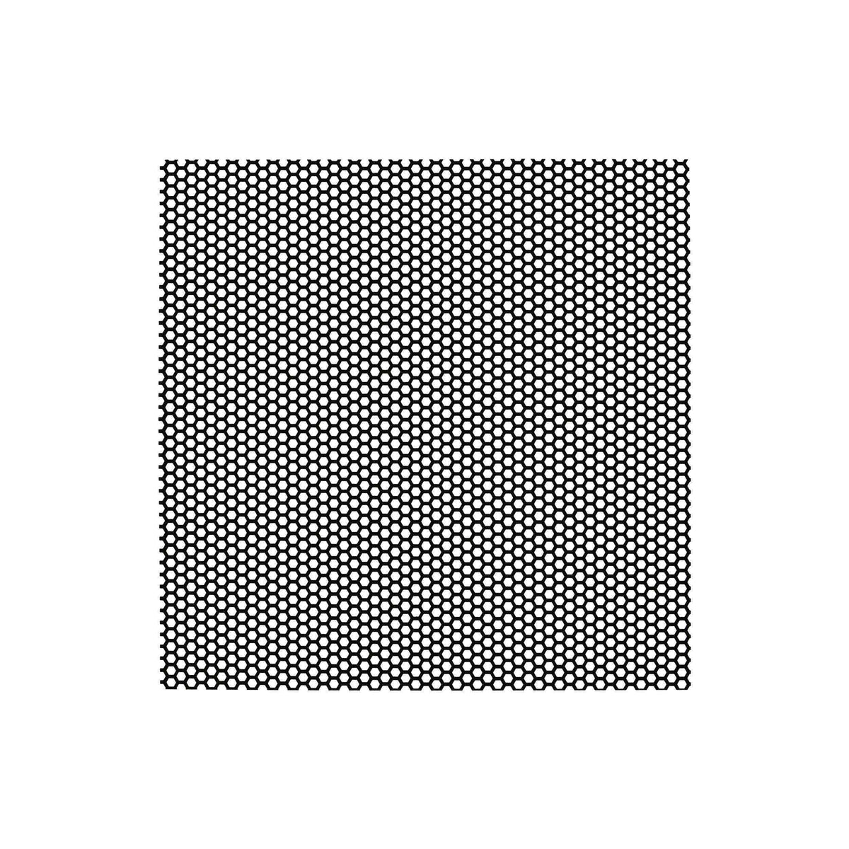 Install Bay Metal Mesh Grille Material - Honeycomb Hex Pattern - IBGMHC18