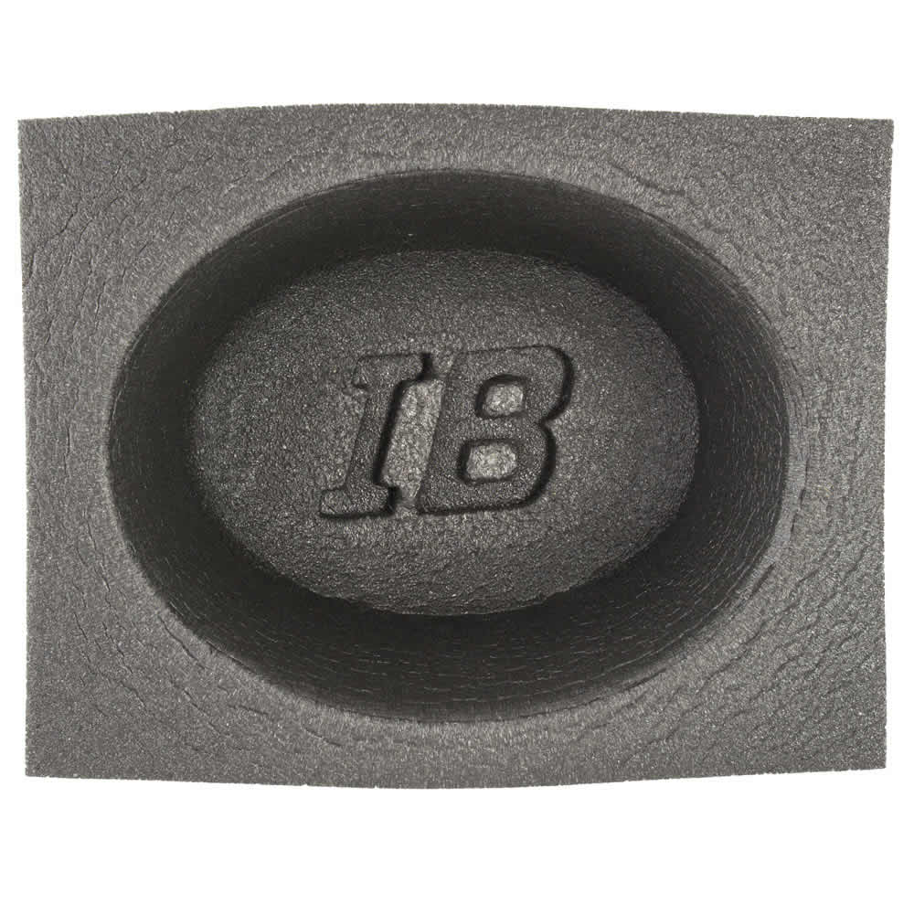 Install Bay Acoustic Speaker Baffles 6x8 Inch Oval Standard - Pair - IBBAF68