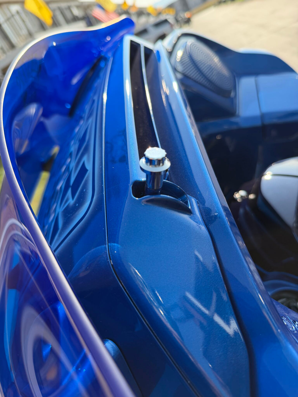 Curly's Inc 12 Point Fairing Vent Knob