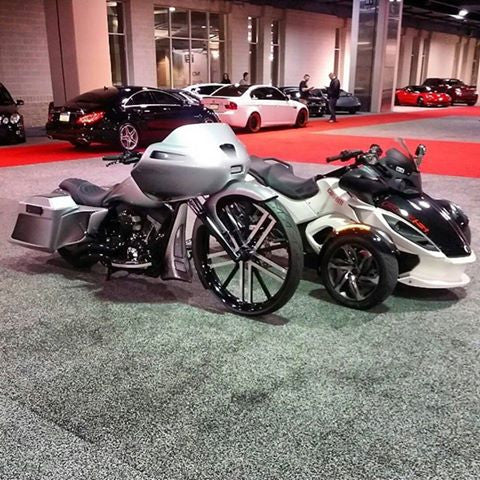 Money Maker Metric Black Double Cut Wheels
