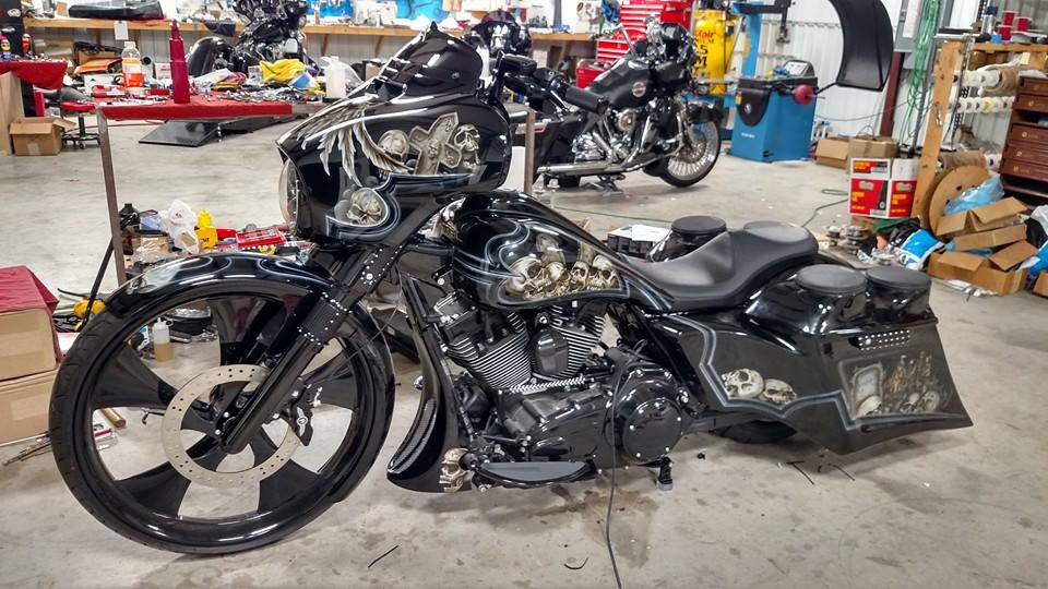Twisted Steel Indian Black Wheels