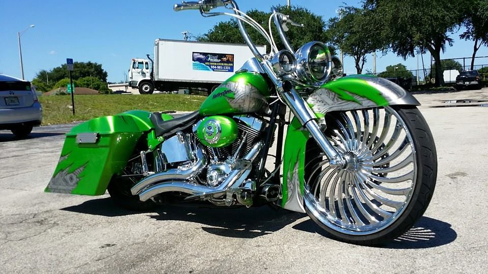 Hurricane Indian Chrome Wheels