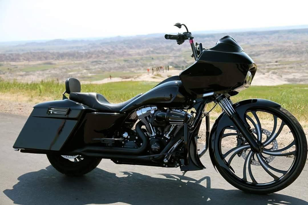 V Arm Indian Black Double Cut Wheels