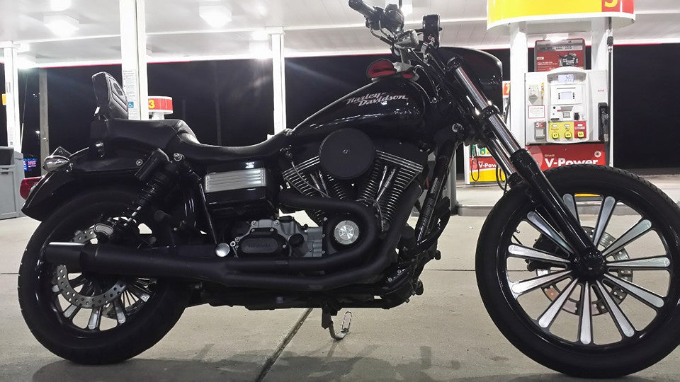 Elliptical Illusion Indian Black Double Cut Wheels