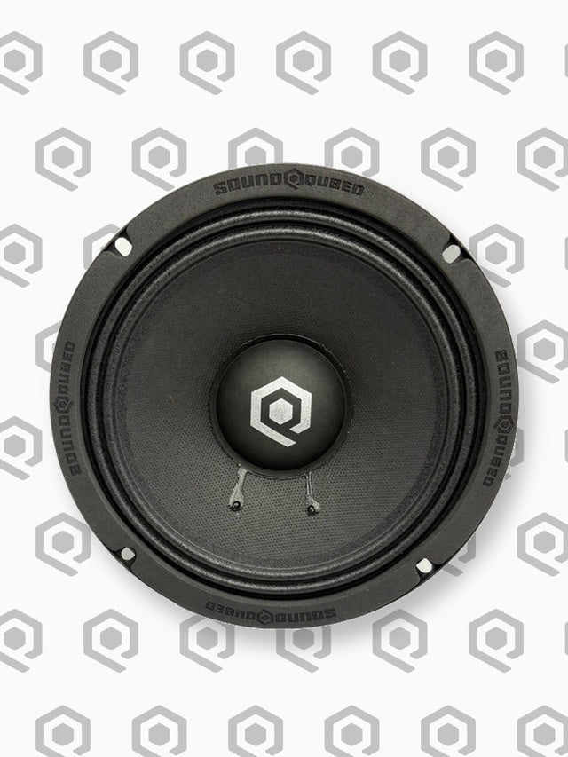 SoundQubed 6.5" HDS Series Midbass with Water Resistant Dome Cap - 1.5" 4 ohm Voice Coil 150w/300w Frequency Response 80Hz - 6KHz