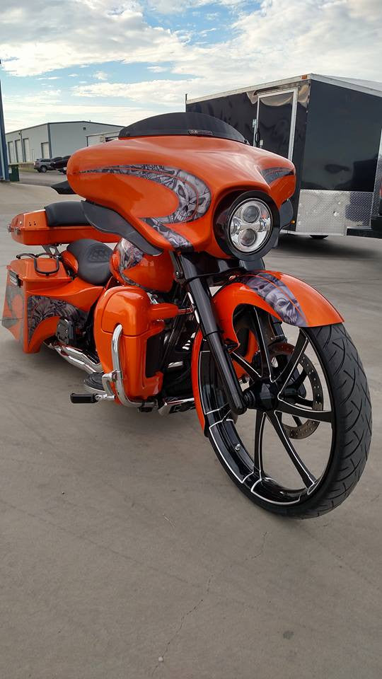 Imitator Indian Black Double Cut Wheels