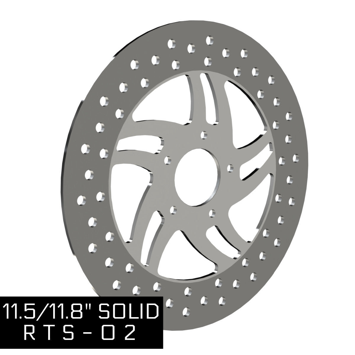 11.8" RTS-02 POLISHED ROTOR