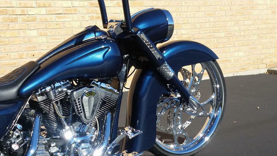 Silencer Indian Chrome Wheels