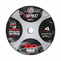 T-Spec V8GT OFC Power Wire | 4 AWG | 100 ft. | Blue - V8GT4B-100