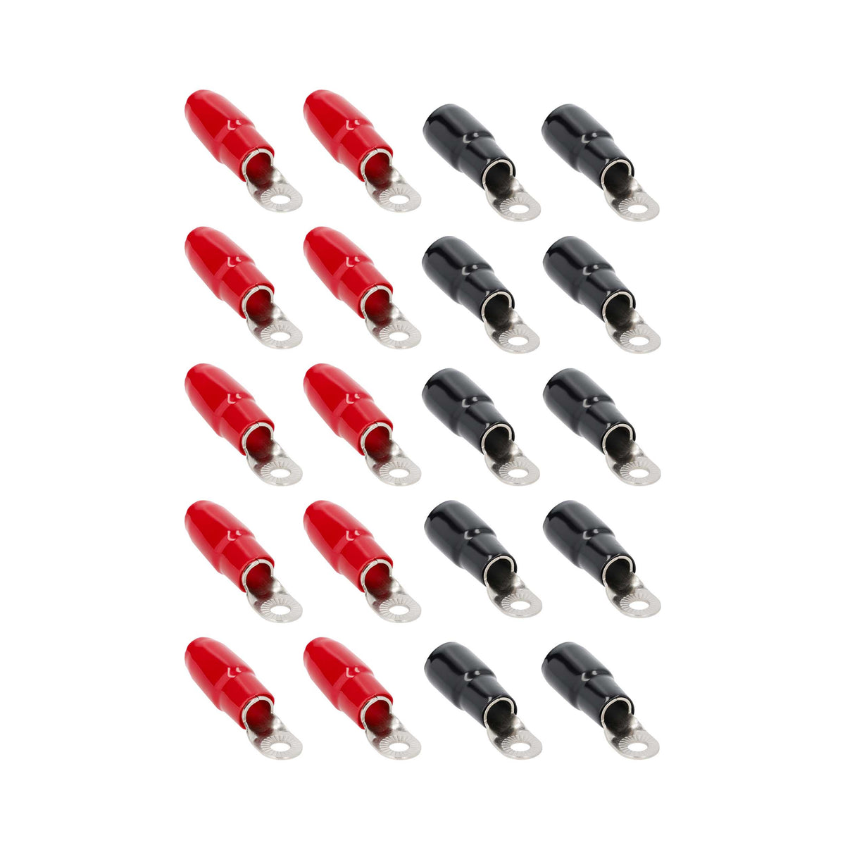 T-Spec V8 Ring Terminal | 1/0 AWG | 1/4 in. | 20 Pack - V8-RTN1-20
