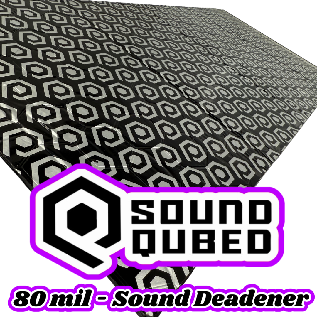 SoundQubed Sound Deadener 80Mil Thickness 36 Sq ft (20 sheets)