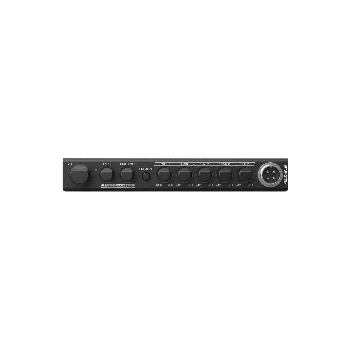 AudioControl ACX-3.2 All-Weather Equalizer & Crossover with Paging Mic