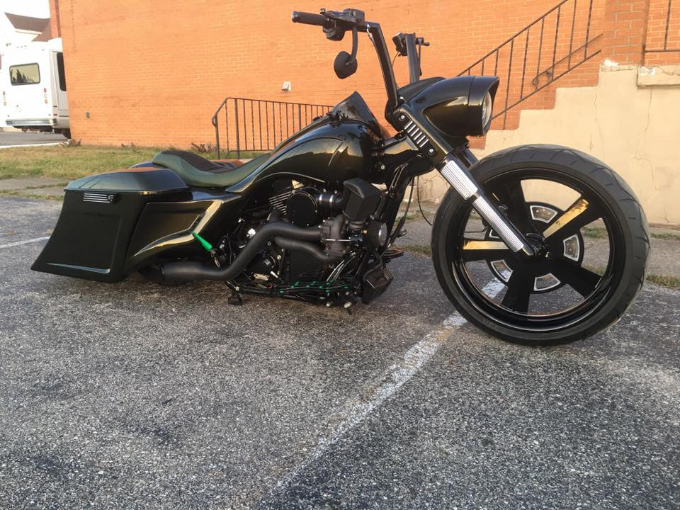 Muscle Indian Black Double Cut Wheels