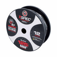 T-Spec V10 OFC Speaker Wire | 12 AWG | 125 ft. | Black - V10SW12125-BK