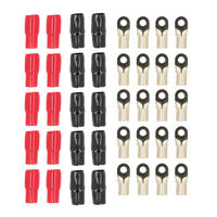 Raptor Mid Series Ring Terminal | 1/0 AWG | 5/16 in. | 20 Pack - R0516RT