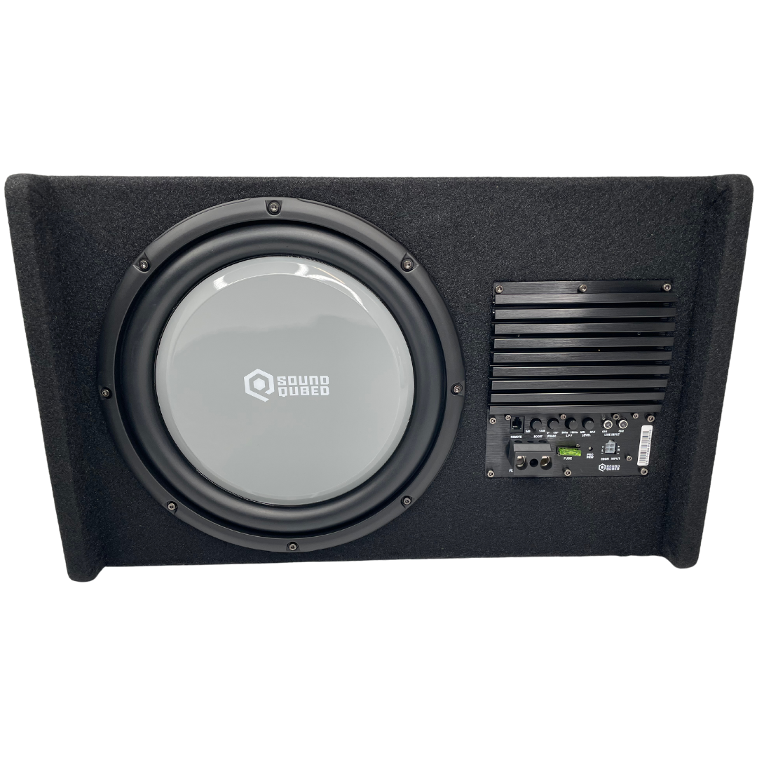 SoundQubed HDS2 12" Subwoofer Loaded and Powered Enclosure