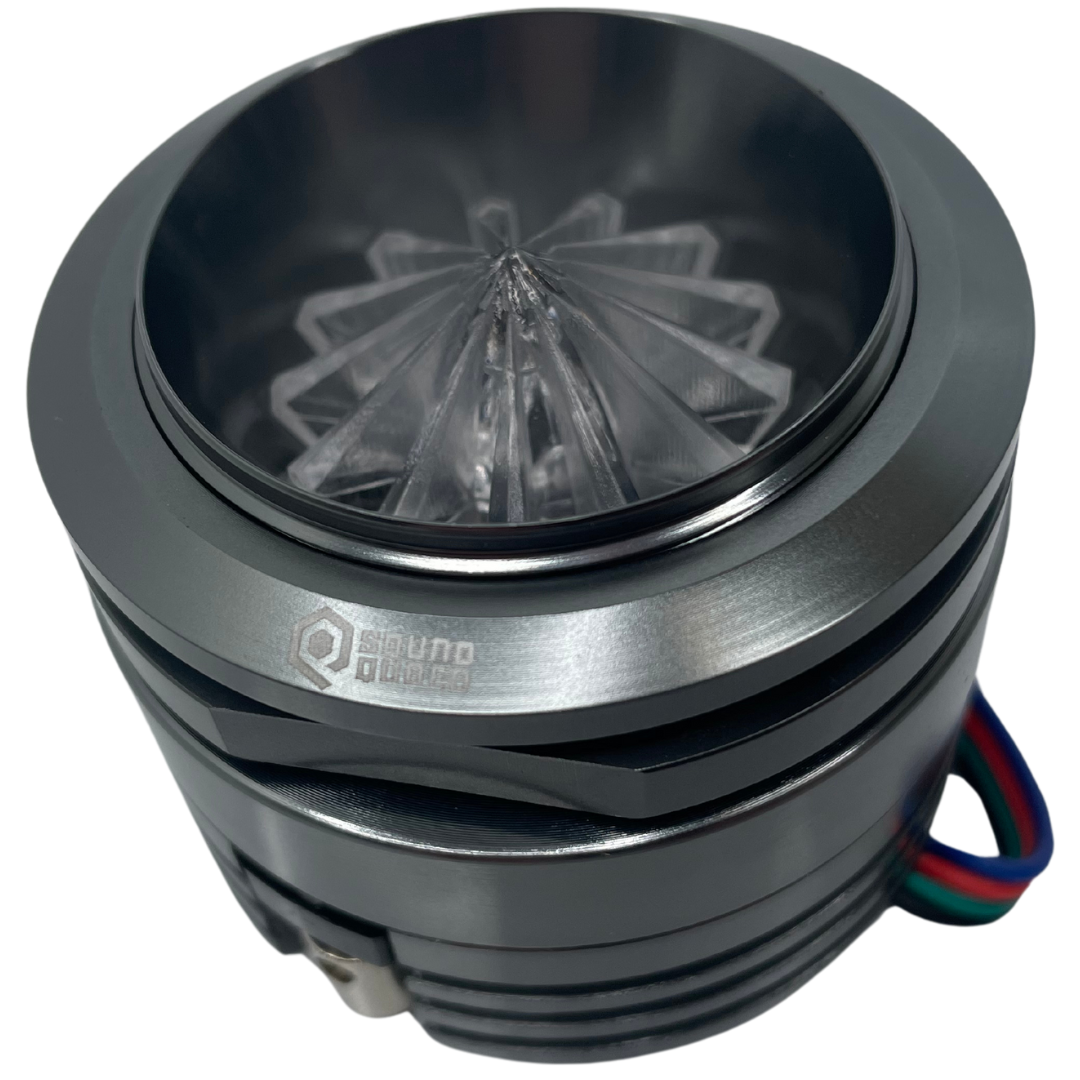 SoundQubed 1.6" HDX-PT2N Compression Neodymium Super Bullet Tweeter with RGB LED Light