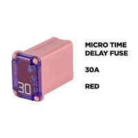 Install Bay 30AMP MICRO FEMALE TIME DELAY FUSE - each - FMM-30