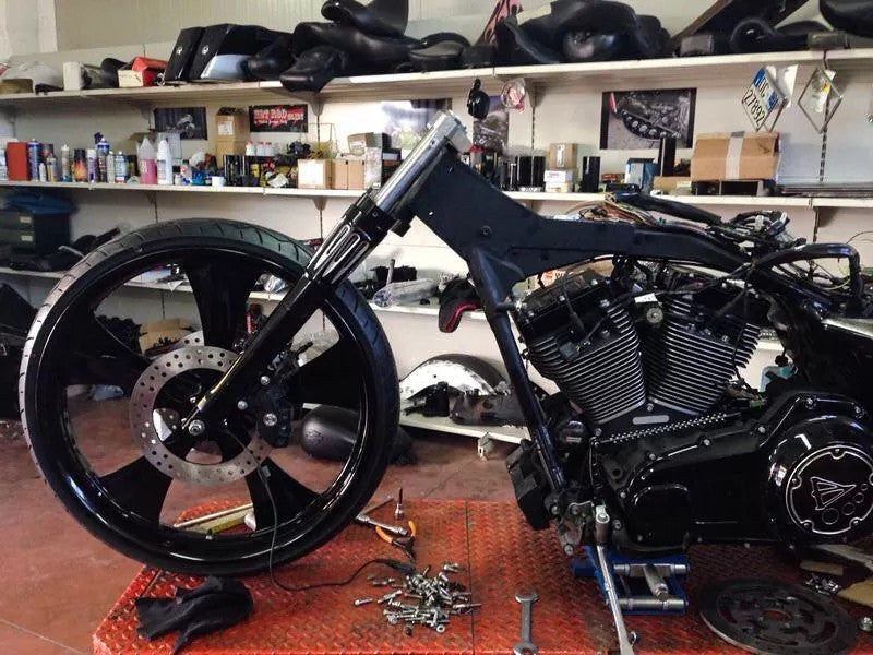 Classic Indian Black Wheels