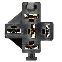 Install Bay Locking Relay Socket With 12 Inch Lead Wire - Each - ERS-123