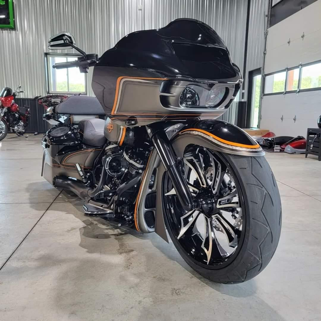 Reaper 3D Harley Black Double Cut Wheels