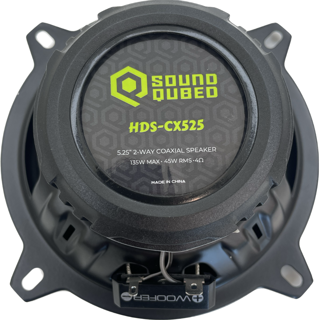 SoundQubed HDS Series 5.25" Coaxial 2-way Speakers (Pair)