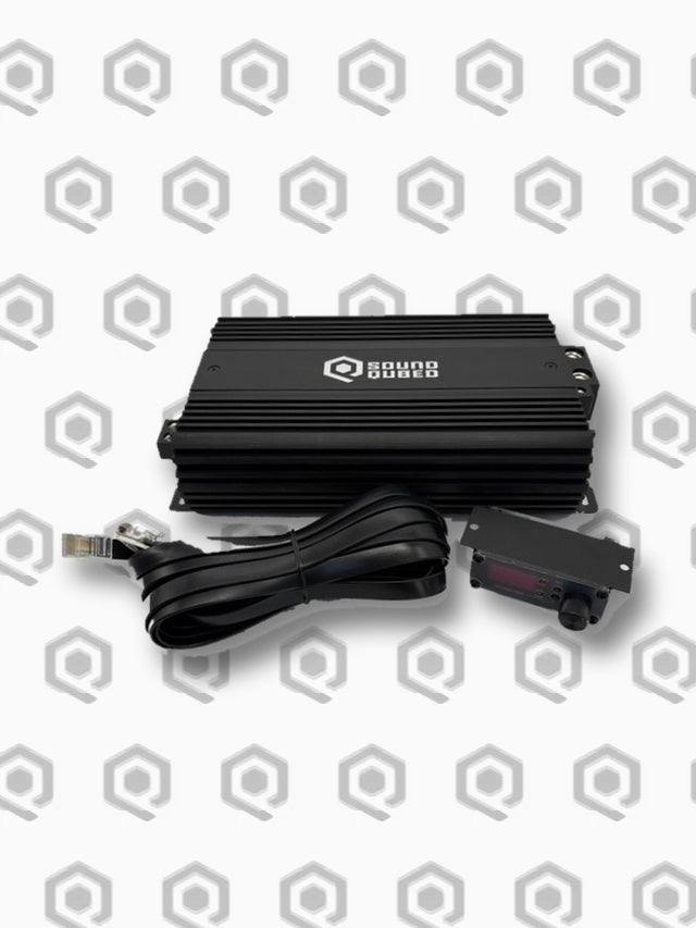 SoundQubed C1-3200 3,200w RMS Mono Amplifier Full Range Hybrid Compact Class D