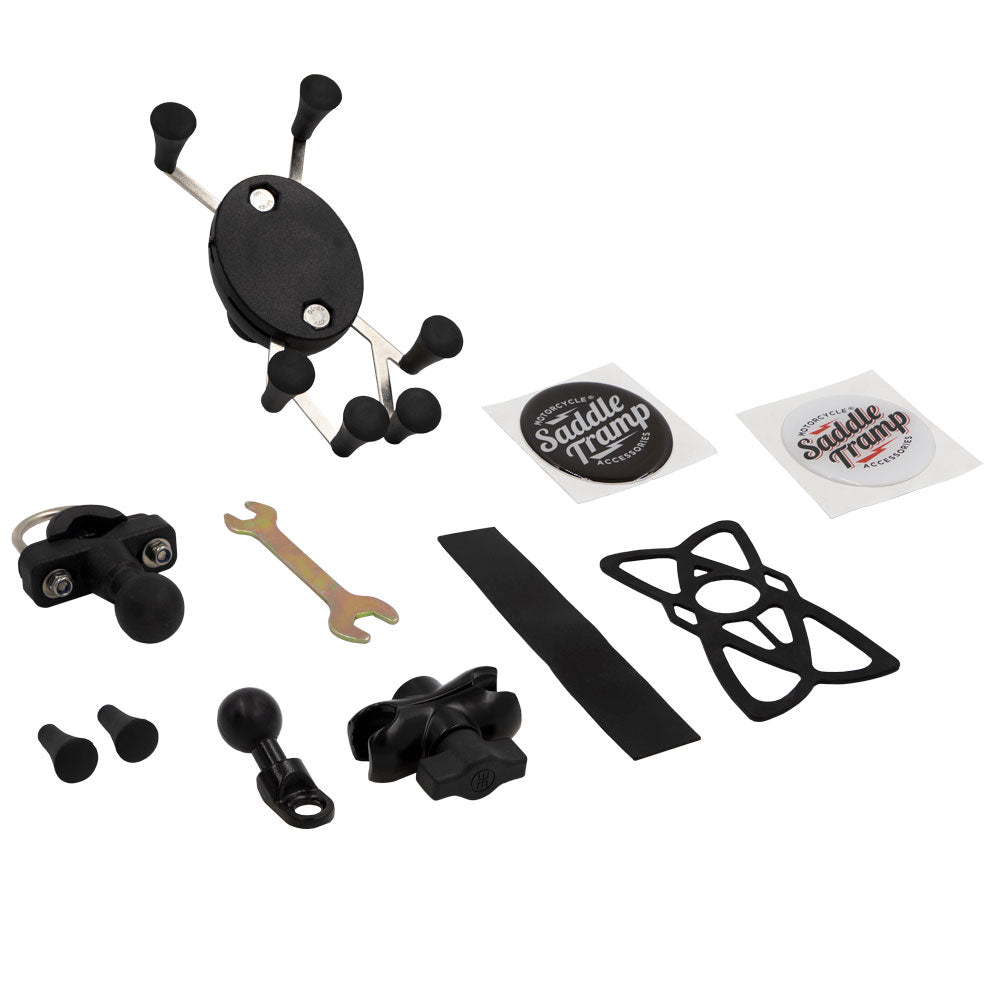 Metra Hex-Grip Phone Mount for Motorcycles - BC-MC6FPM