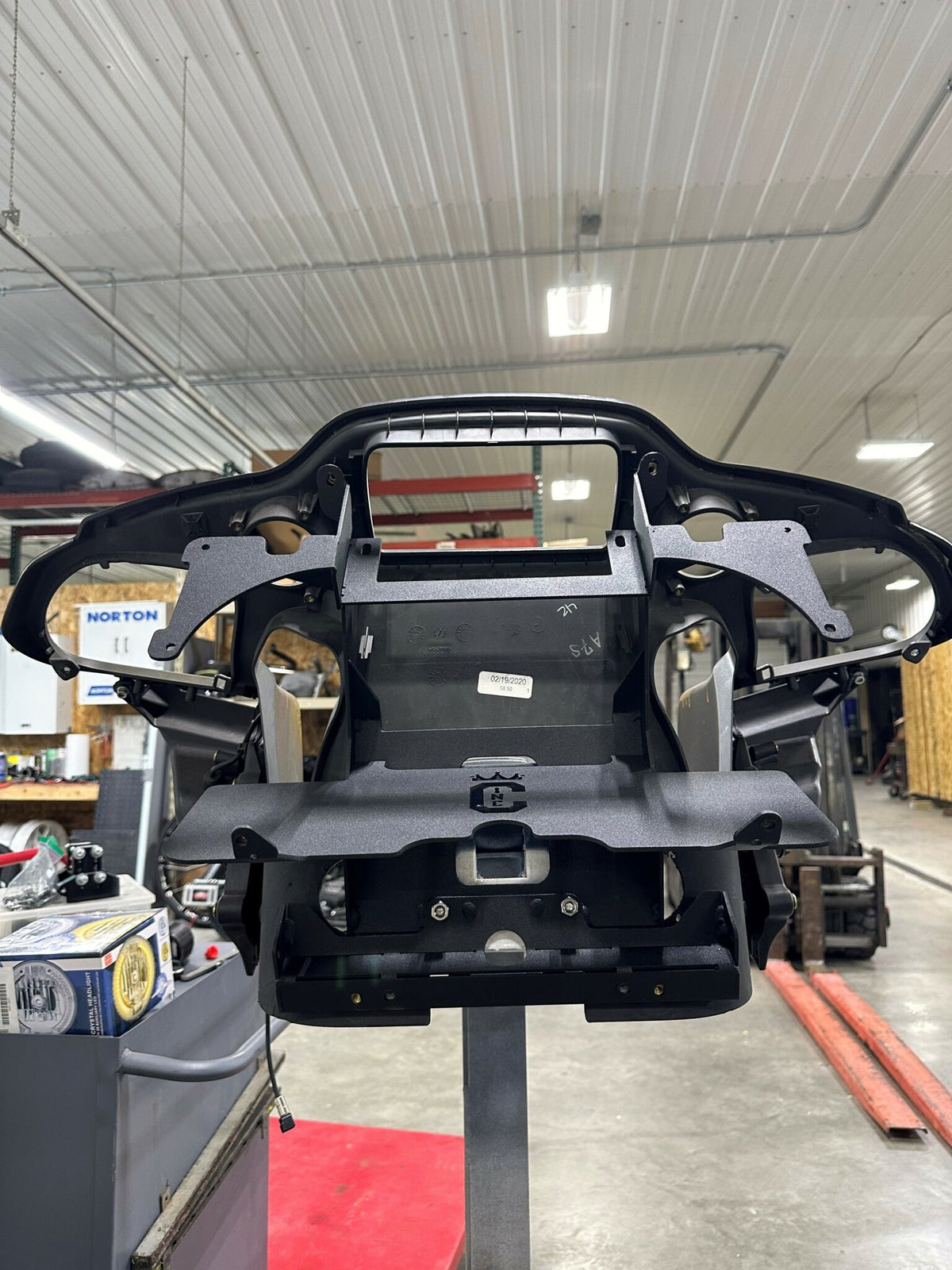 Curly's Inc Mega Space Road Glide Audio Bracket