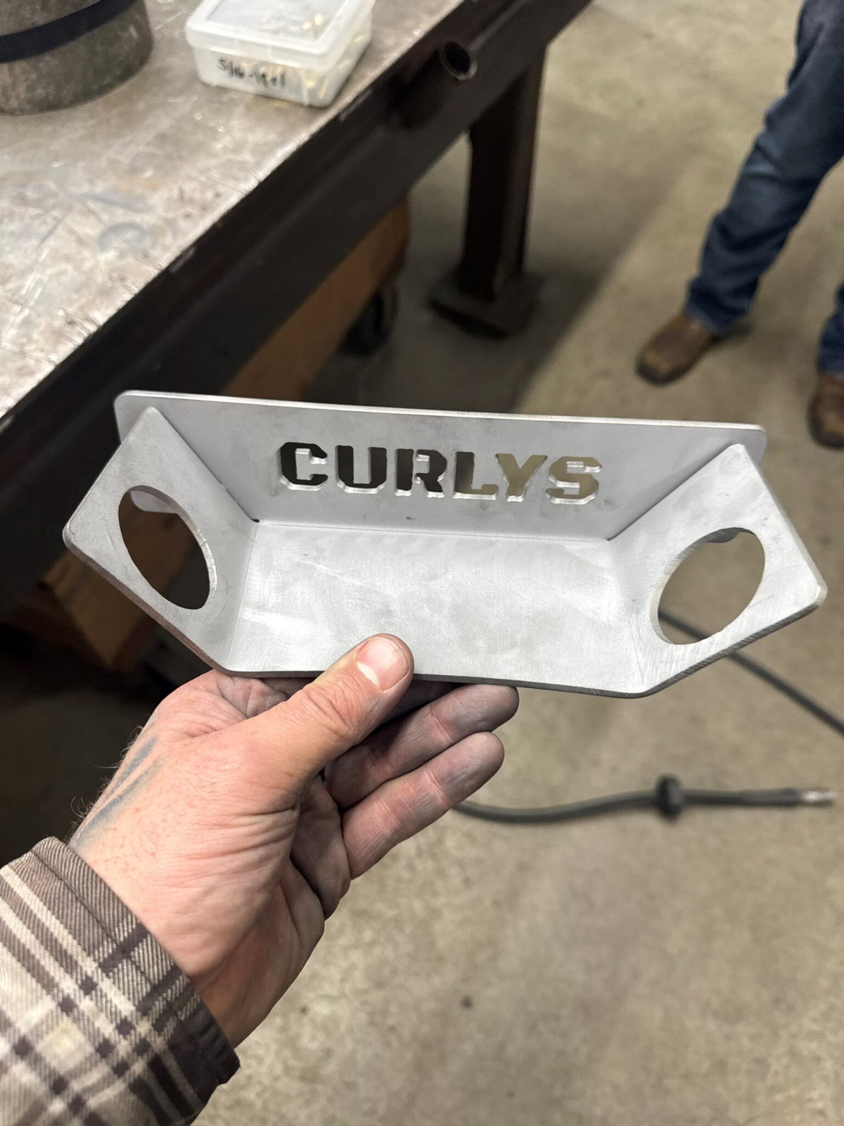 Curly's Inc Tour Pack Tweeter Bracket