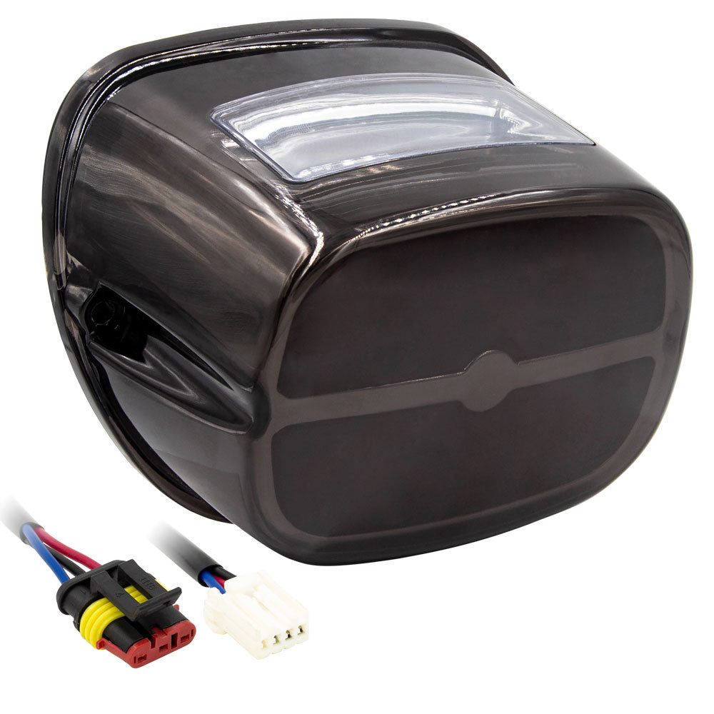 Metra Smoke OE Style LED Replacement Tail Light - Harley Davidson - BC-HDTL8