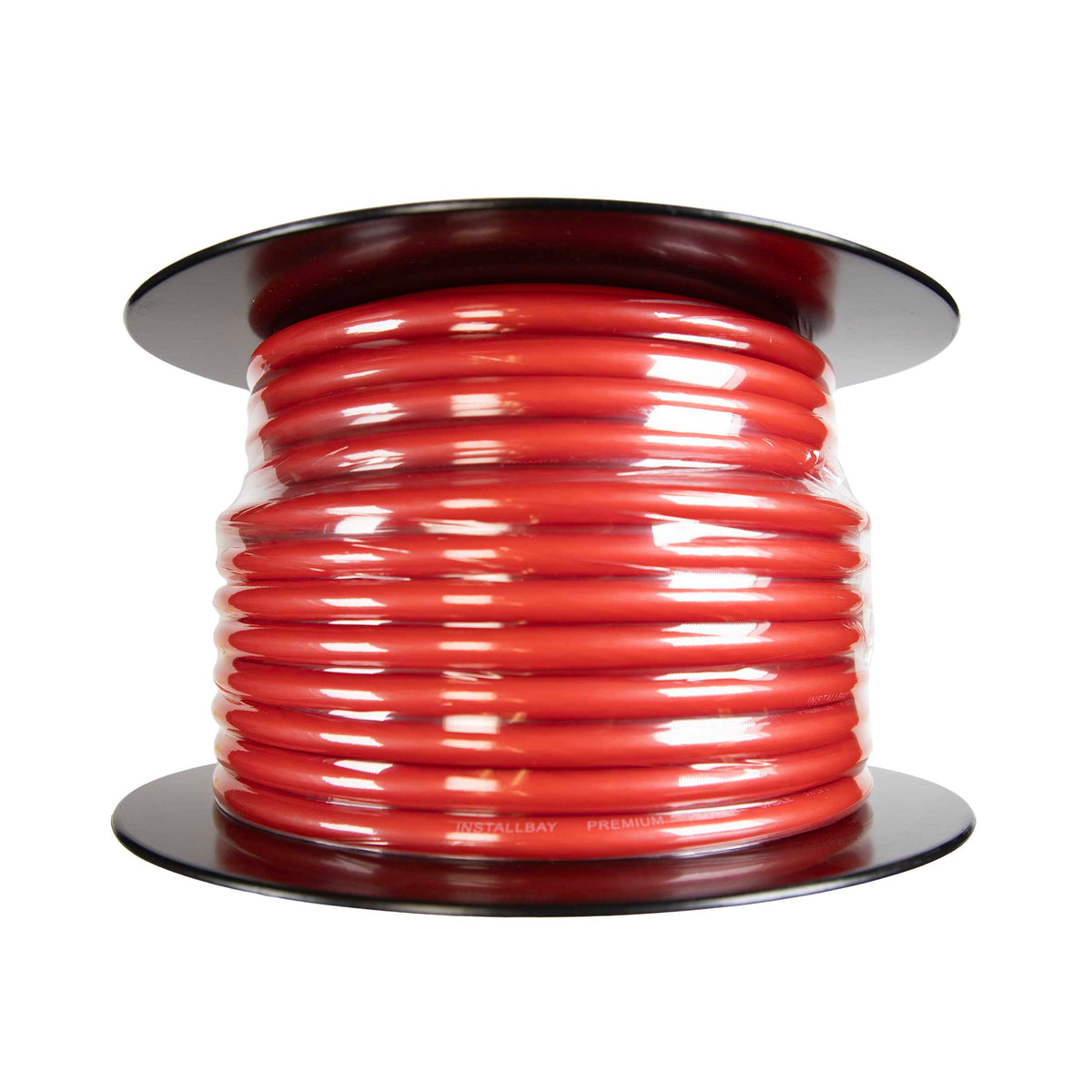 Install Bay CCA Value Line 4 Gauge Power Cable Red - 125 Foot Coil - IBPC04R-125