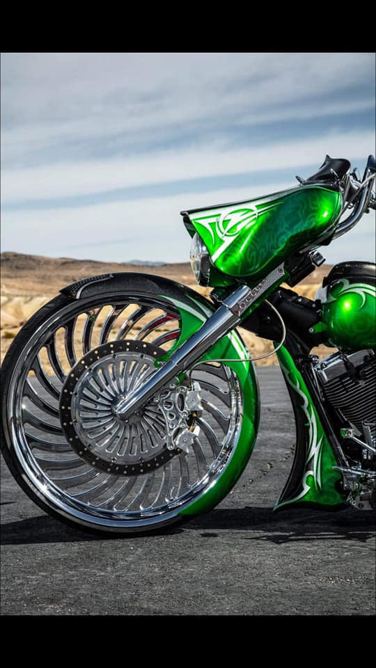 Hurricane Indian Chrome Wheels