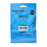 Raptor Mid Series Nickel-Plated Mini ANL Fuses | 30A | 2 Pack - RMANL30