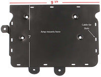 Metra AMP MOUNTING PLATE - Fits Harley-Davidson FLH 2014-2023.5 - BC-AMP06