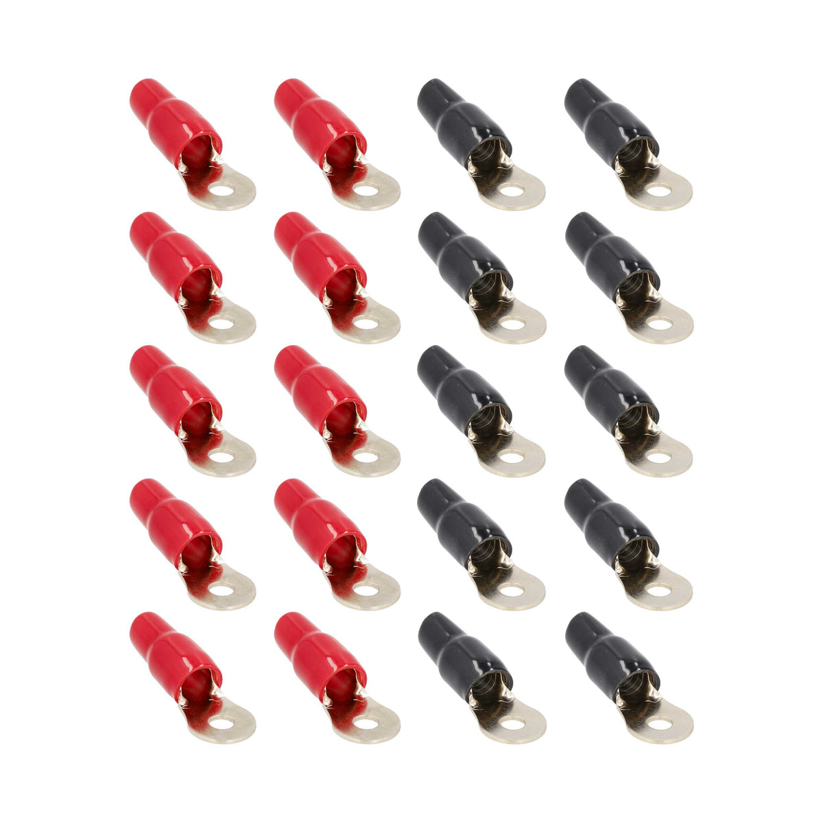Raptor R4 Mid Series Ring Terminal | 4 AWG | 1/4 in. | 20 Pack - R414RT
