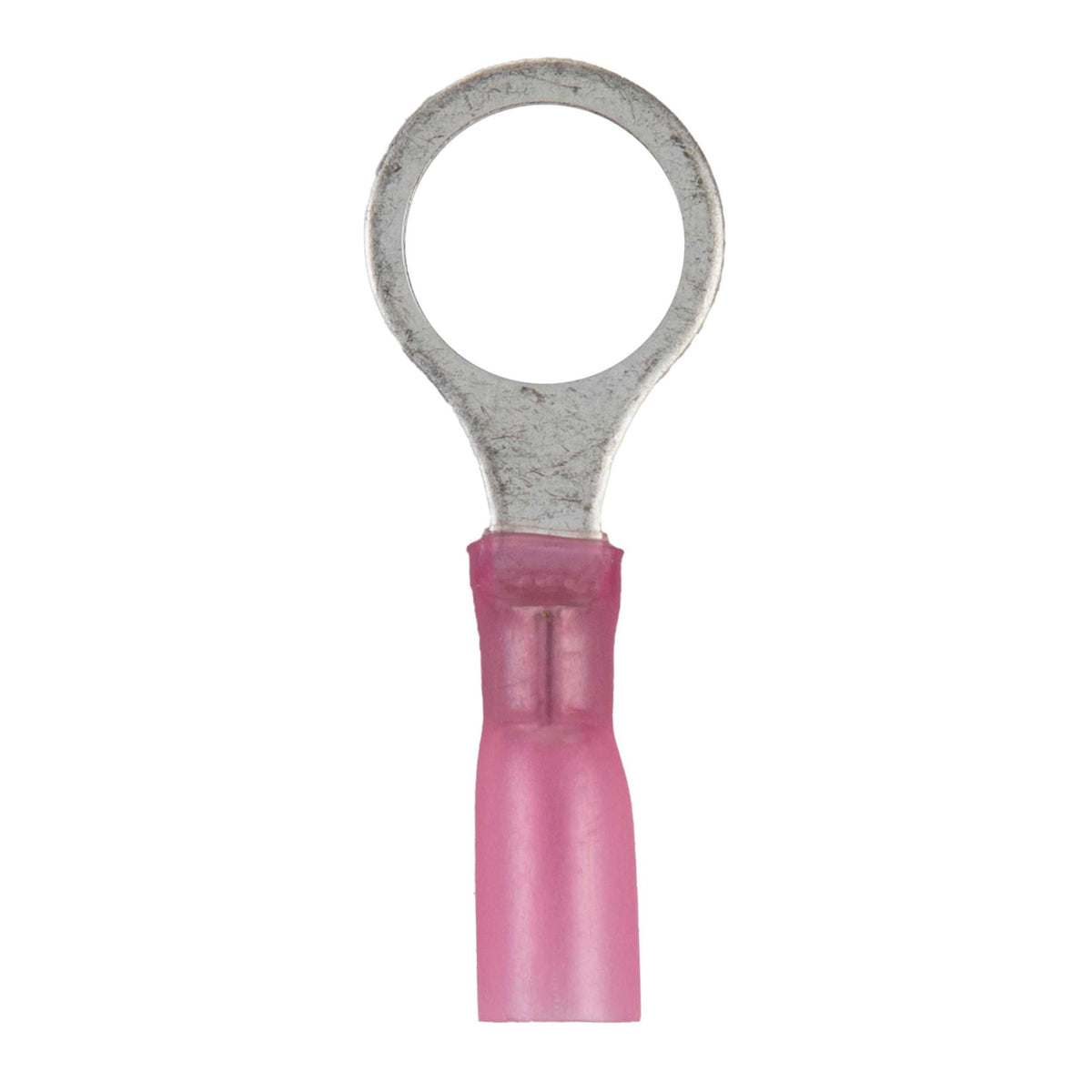 Install Bay Heat Shrink Red Ring Terminal 22-18 Gauge 3/8 inch - HSRRT38