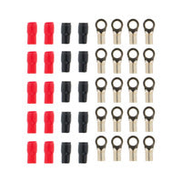 Raptor R4 Mid Series Ring Terminal | 4 AWG | 3/8 in. | 20 Pack - R438RT