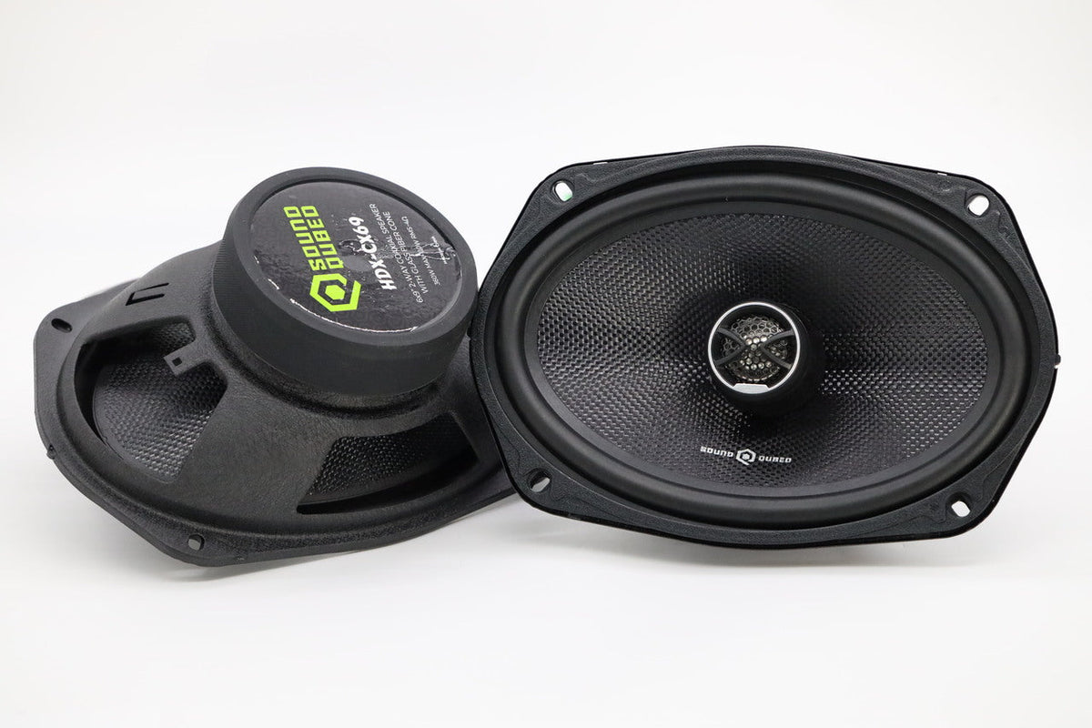 SoundQubed HDX Series 6x9" Coaxial 2-way Speakers (Pair)