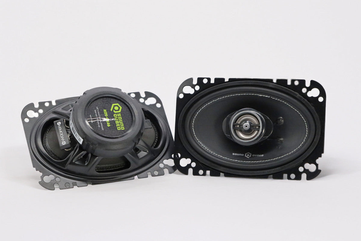 SoundQubed HDS Series 4x6" Coaxial 2-way Speakers (Pair)