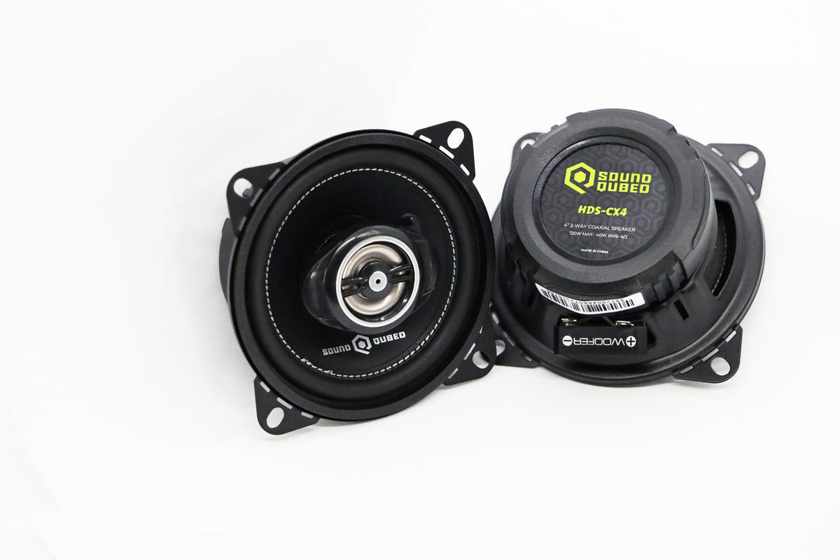 SoundQubed HDS Series 4" Coaxial 2-way Speakers (Pair)