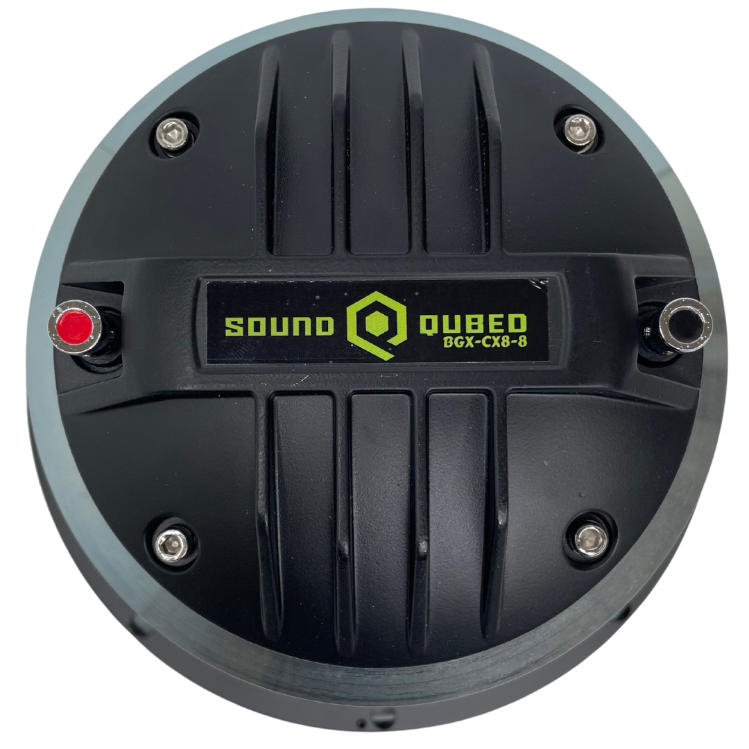 SoundQubed 8" BGX Series Pro-Hybrid Mid w/ 3" Horn
