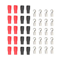 Raptor Mid Series Ring Terminal | 1/0 AWG | 3/8 in. | 20 Pack - R038RT