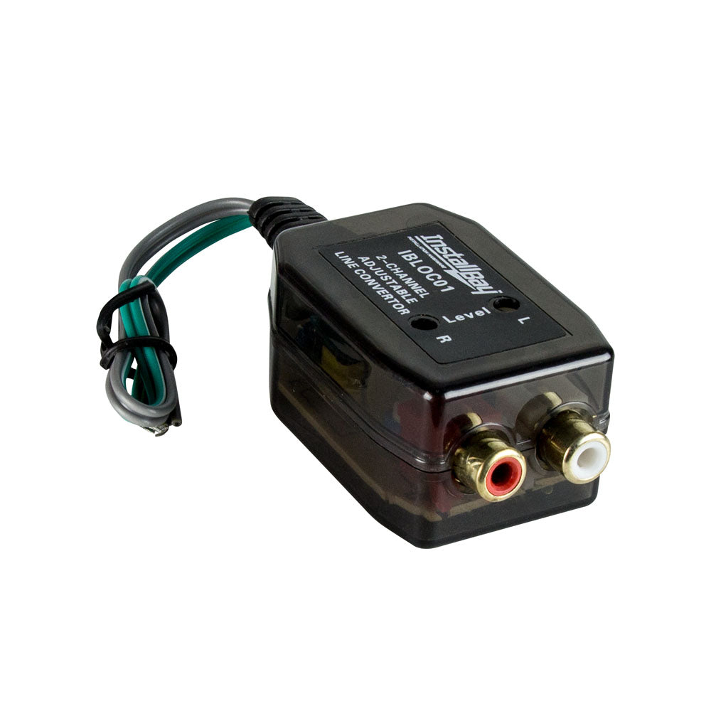 Install Bay 2 Channel 40 Watt Adjustable Level Converter - Each - IBLOC01