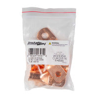 Install Bay Copper Uninsulated Ring Terminal 2/0 Gauge 5/16 inch - CUR20516