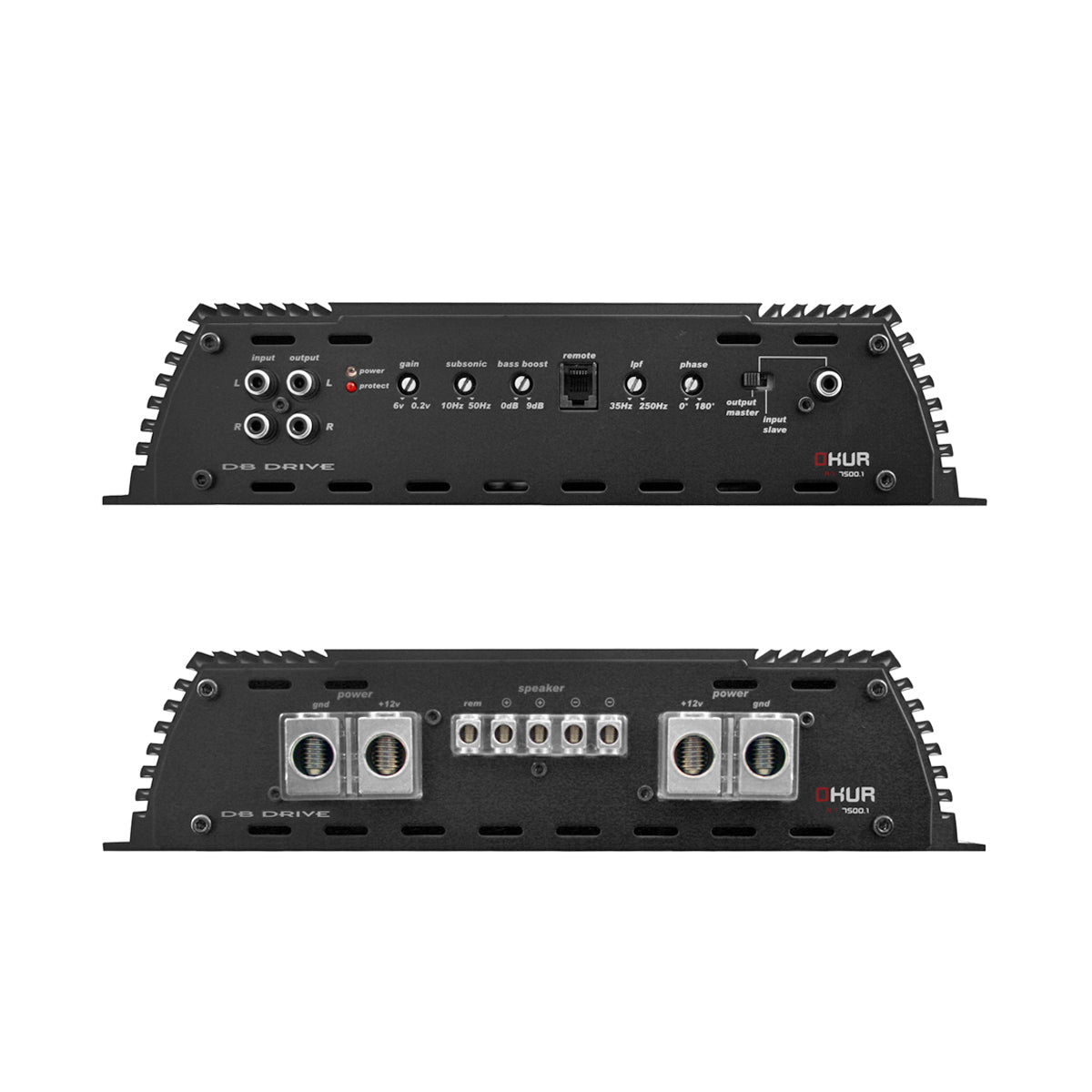 DB Drive A7 7500.1 : Class D Mono Amplifier