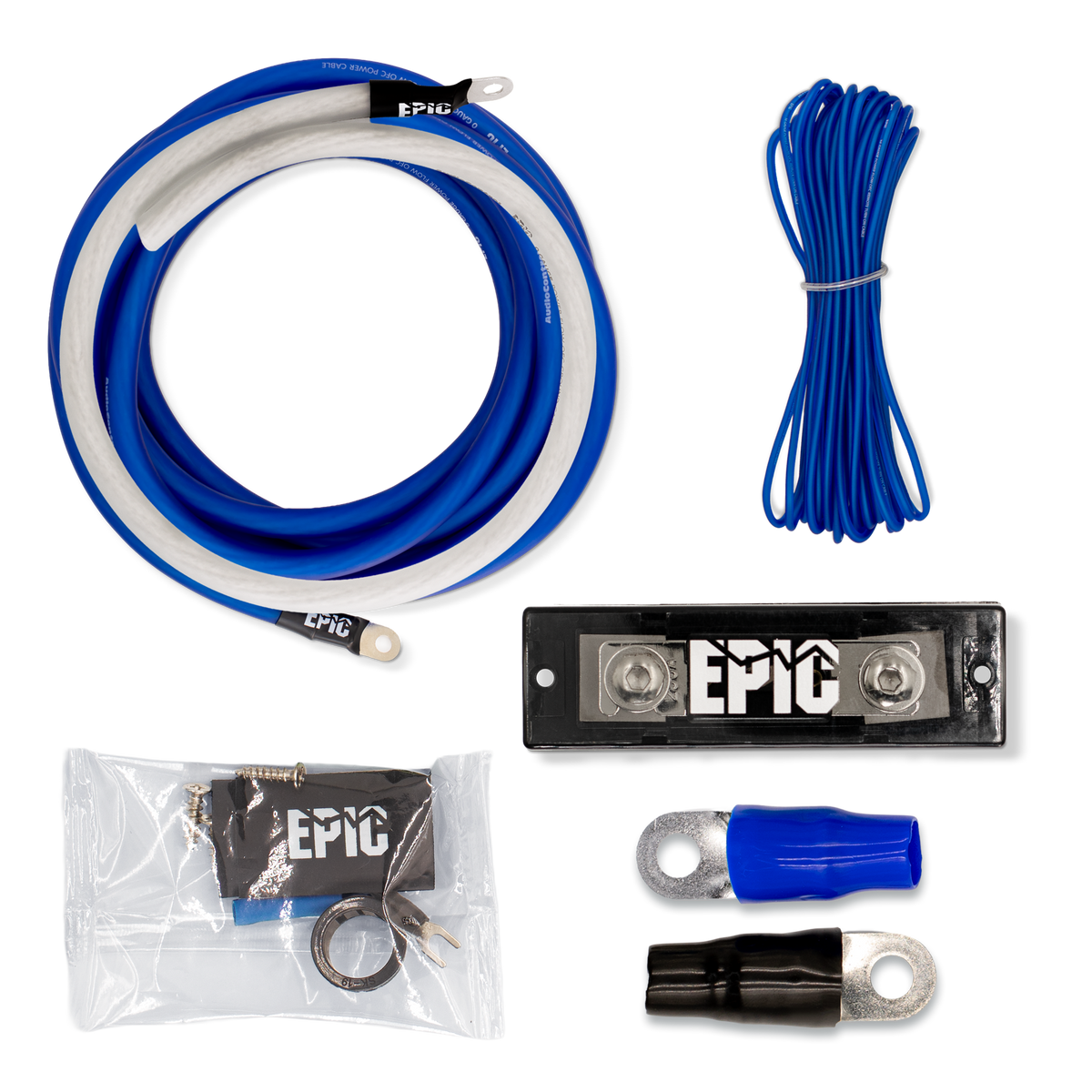AudioControl EPIC ACEK01 PowerFlow OFC Amp Wiring Kit (0 Gauge)