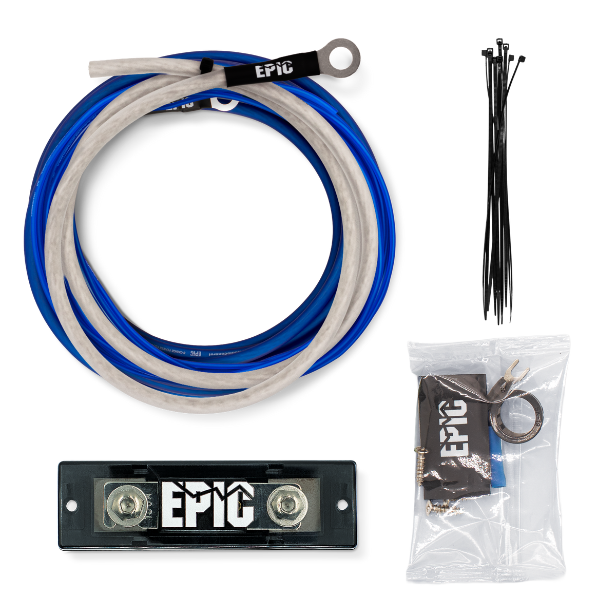 AudioControl EPIC ACEK08 PowerFlow OFC Amp Wiring Kit (8 Gauge)