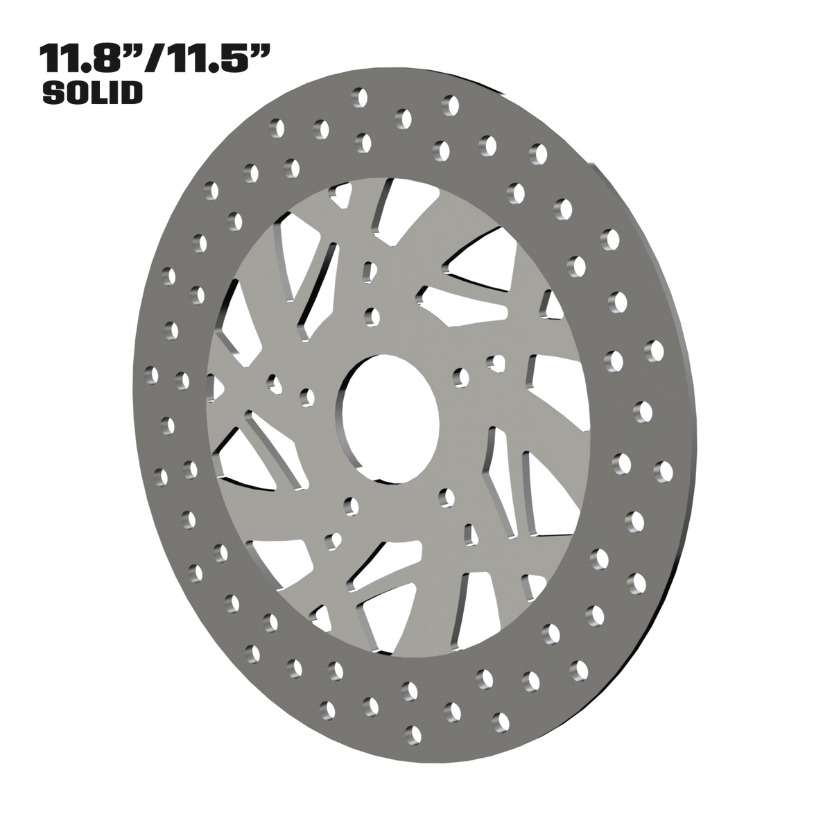 Astro 11" solid rotor in polished