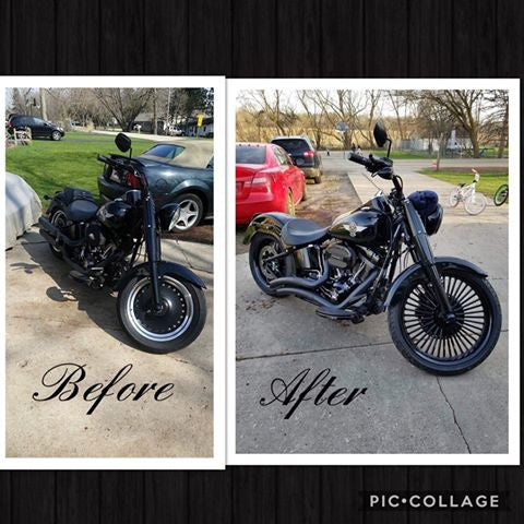 Big Fatty Indian Black Wheels
